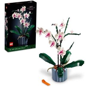 LEGO Botanicals Orchid Set with White and Pink Blooms | NIB